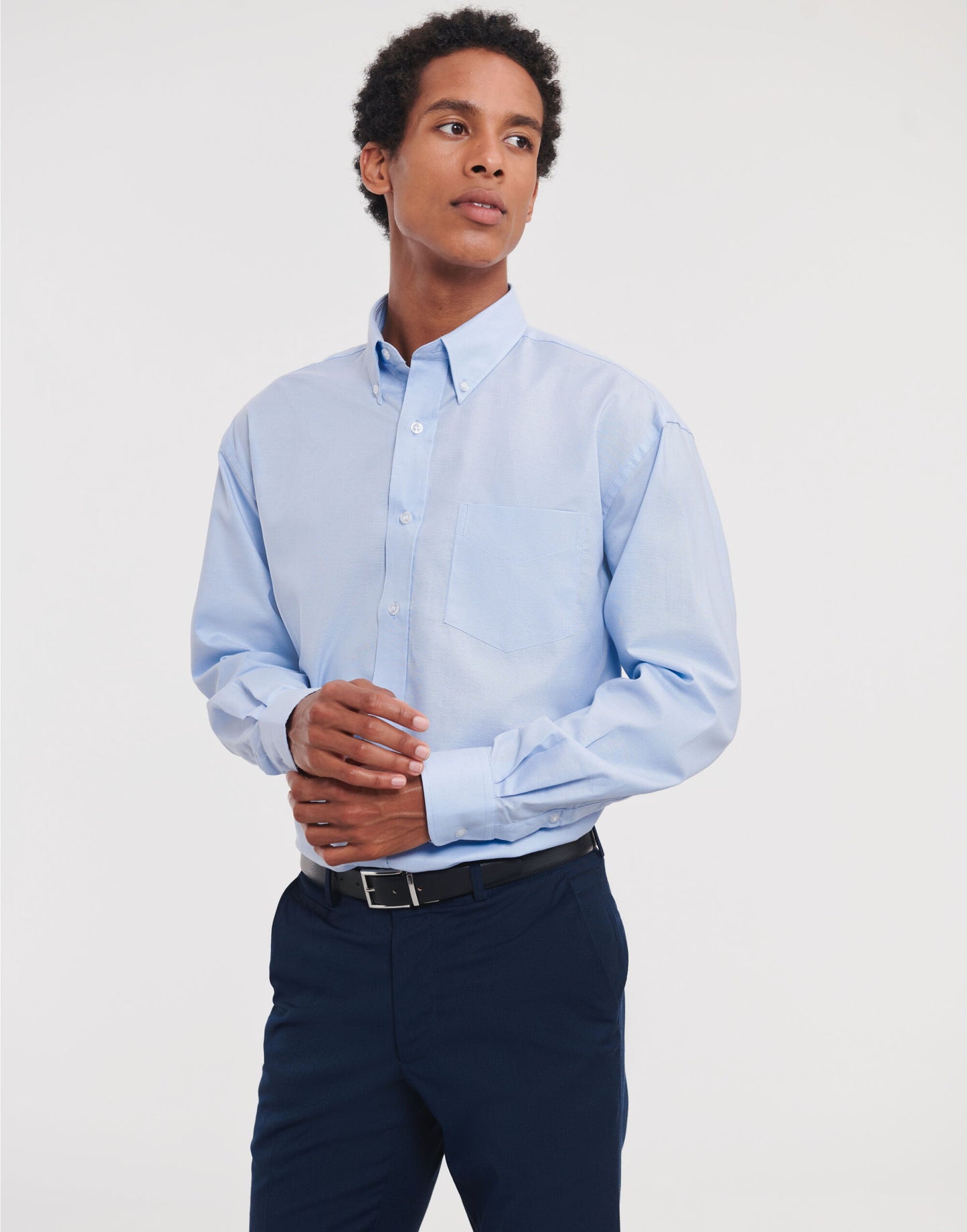 Men's L/Sleeve Oxford Shirt
