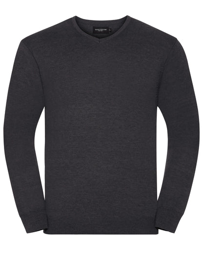 Men's V-Neck Knitted Pullover