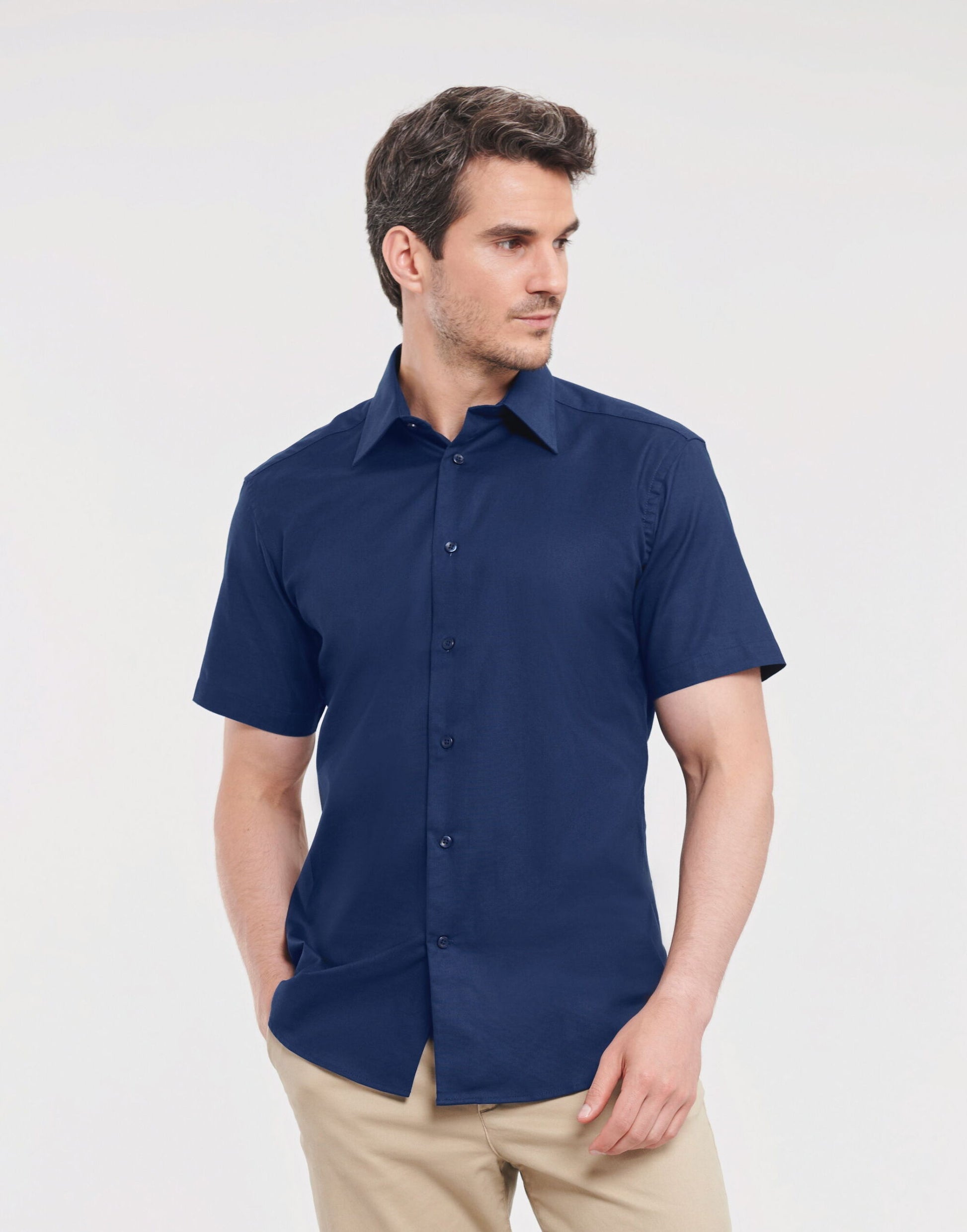 Men's S/Sleeve Oxford Shirt