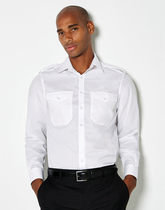 Tailored Fit L/Sleeved Pilot Shirt
