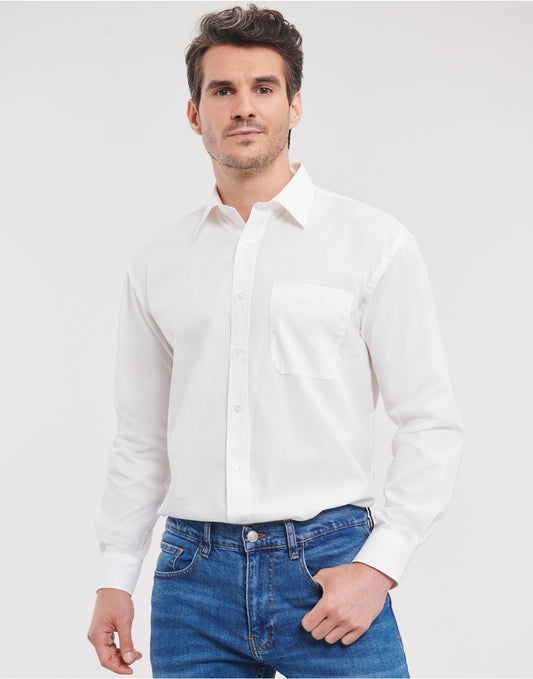 Men's L/Sleeve Poplin Shirt