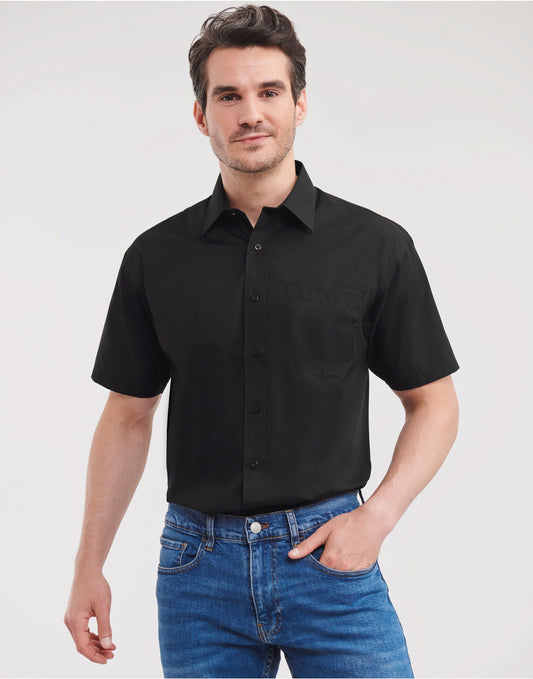 Men's S/Sleeve Polycotton Shirt