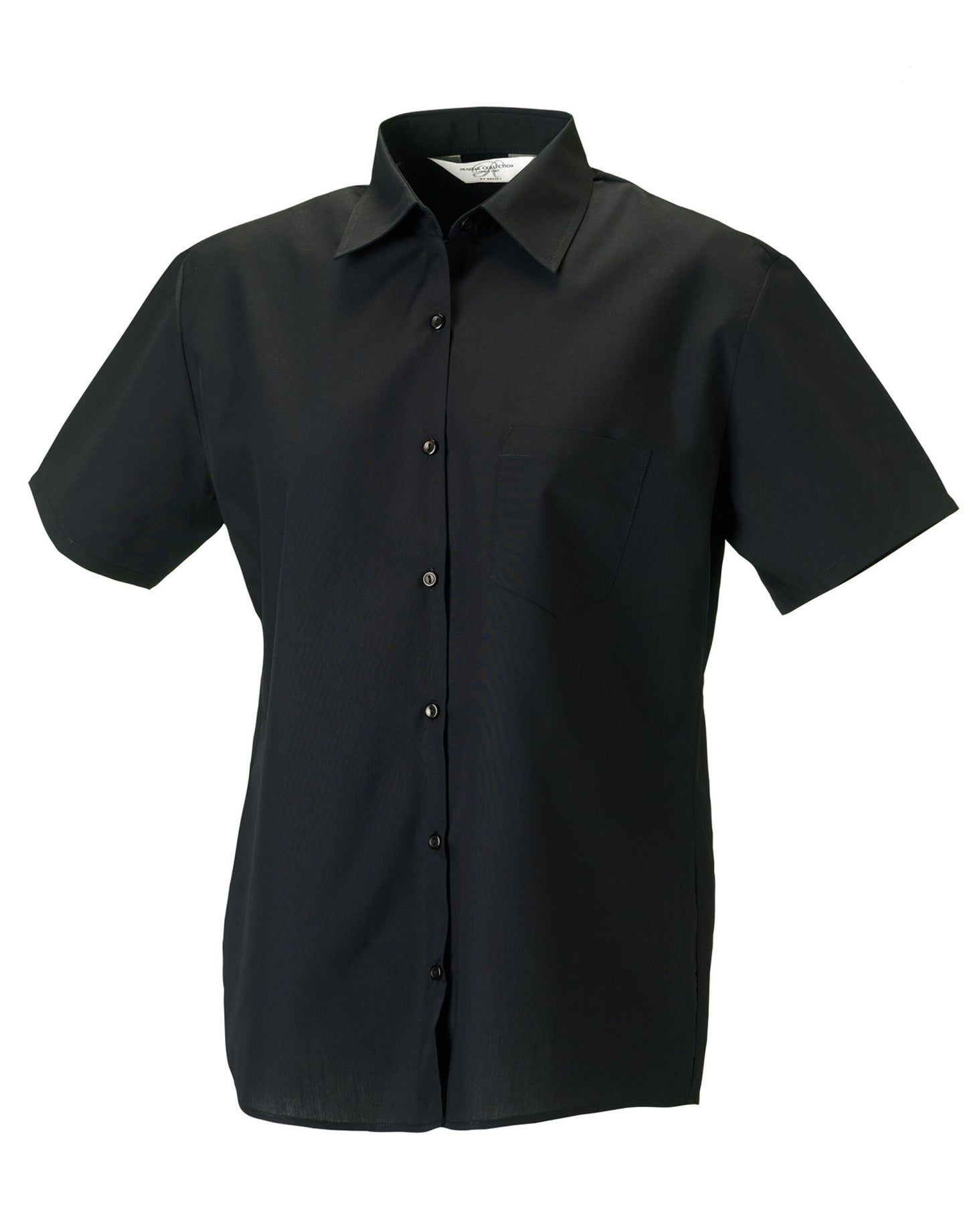 Ladies' S/Sleeve Polycotton Shirt