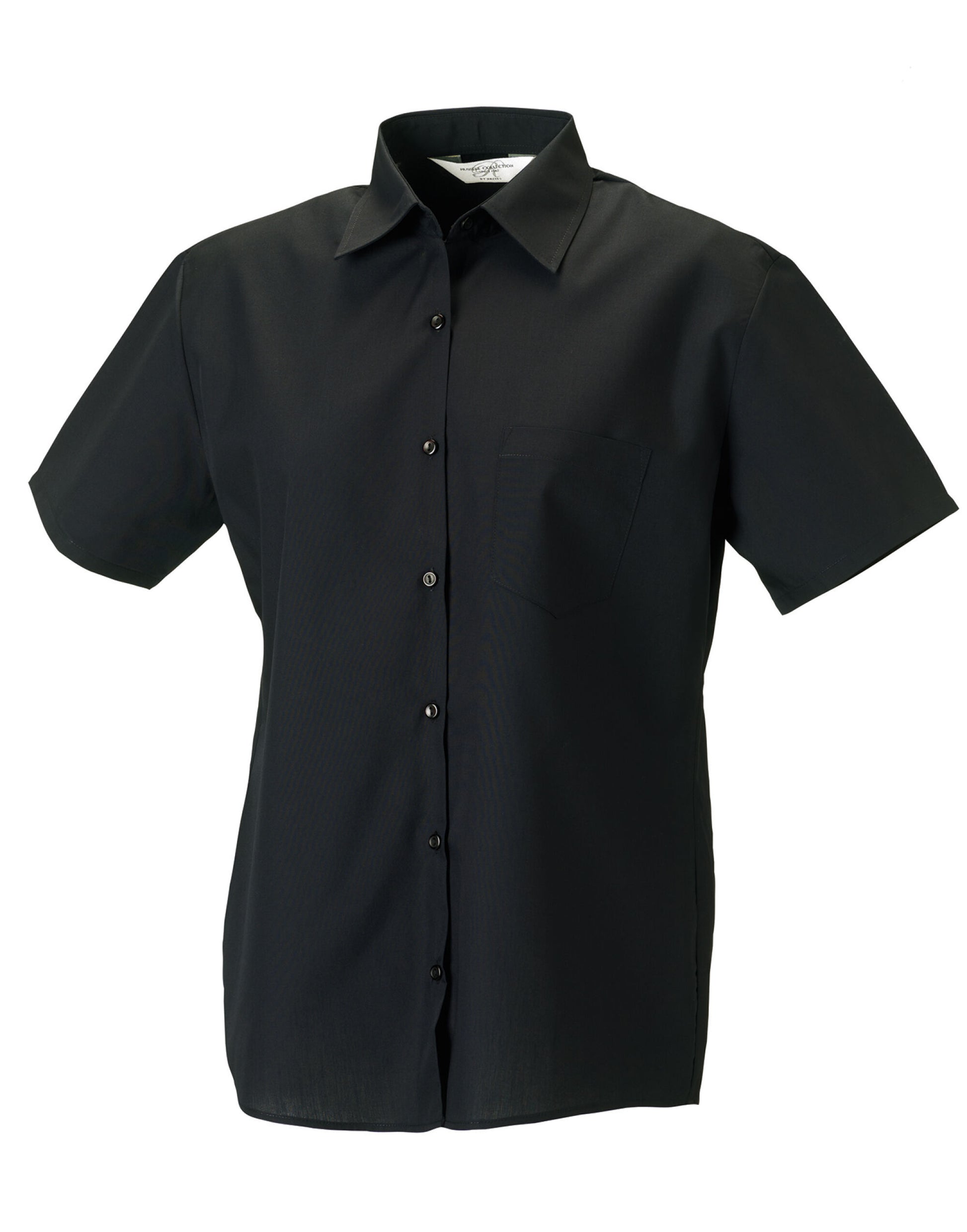 Ladies' S/Sleeve Polycotton Shirt