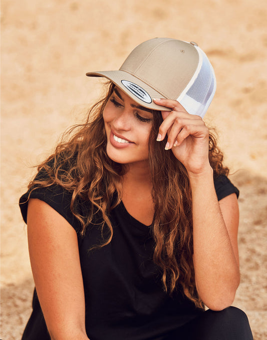 Retro Trucker Two Tone Cap