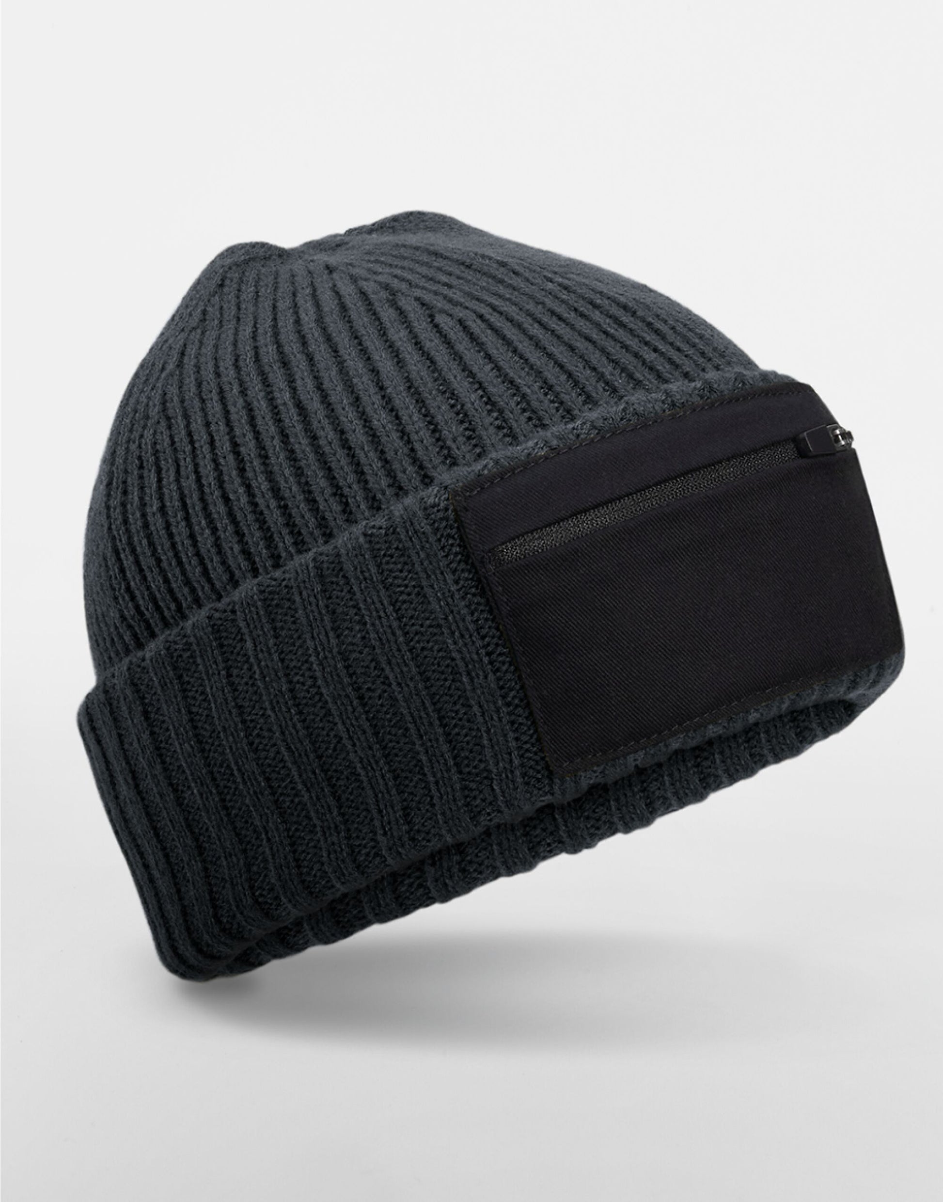 Zip Patch Beanie