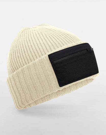 Zip Patch Beanie