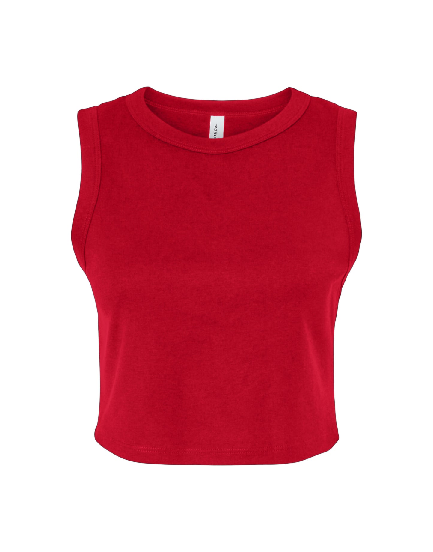 Women's Micro Rib Muscle Crop Tank