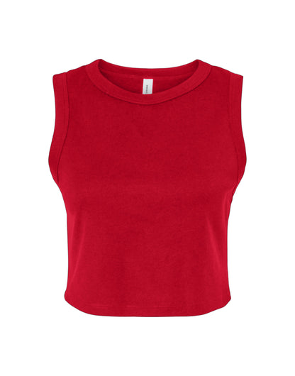 Women's Micro Rib Muscle Crop Tank