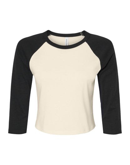 Women's Micro Rib 3/4 Raglan Tee