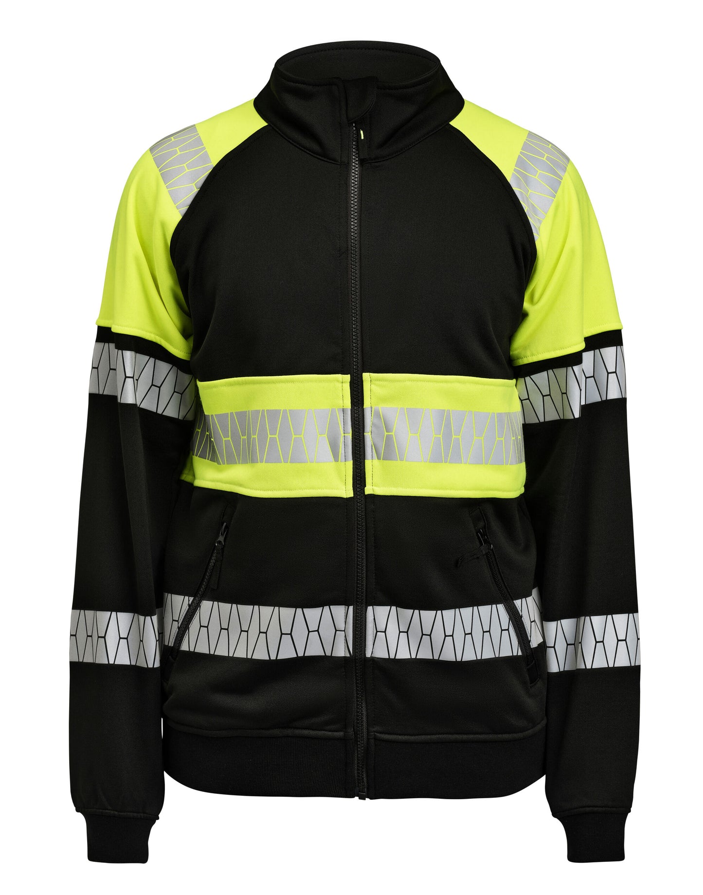 Jobman Sweatshirt Full-Zip His-Vis
