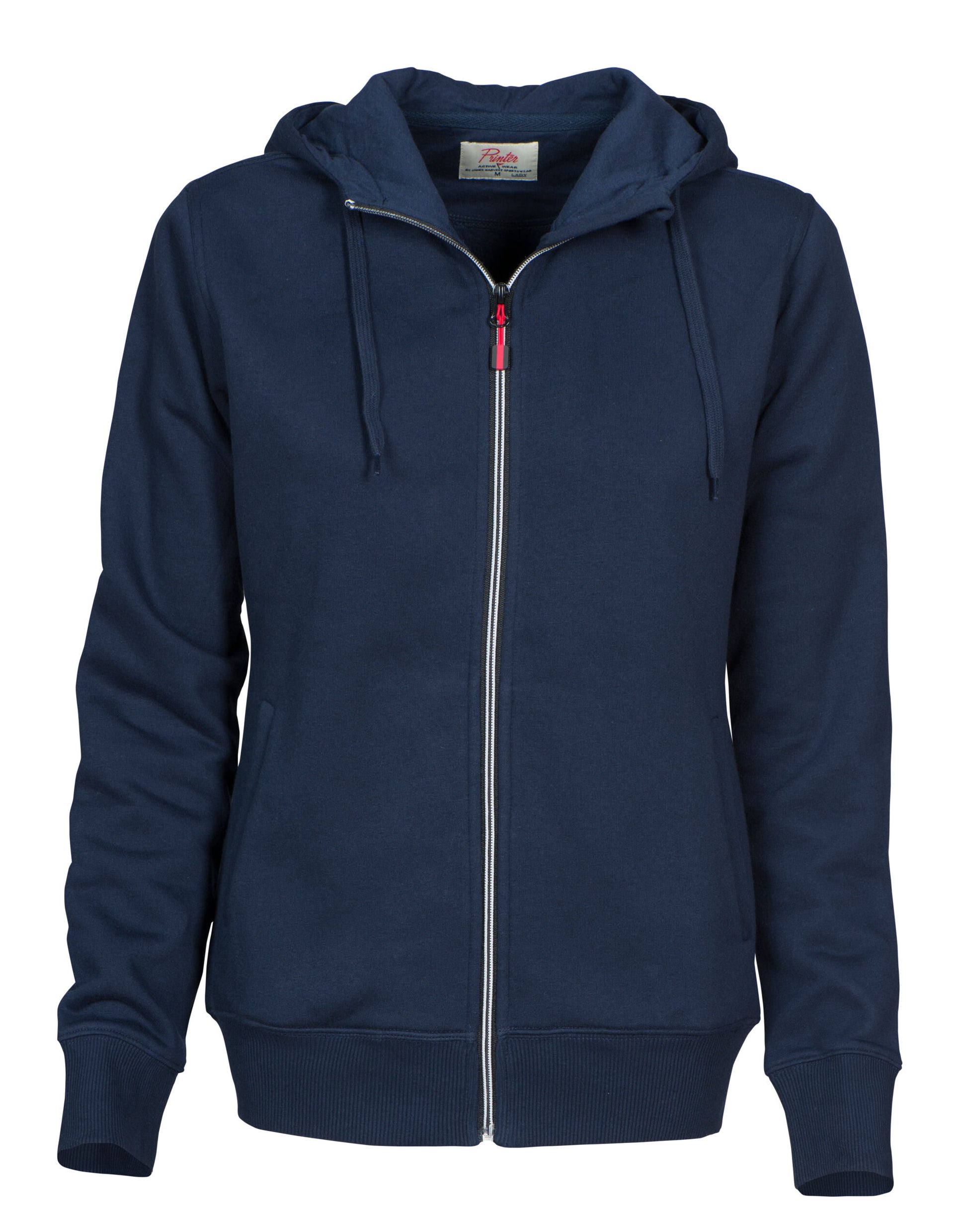Ladies Overhead Full Zip Hoody