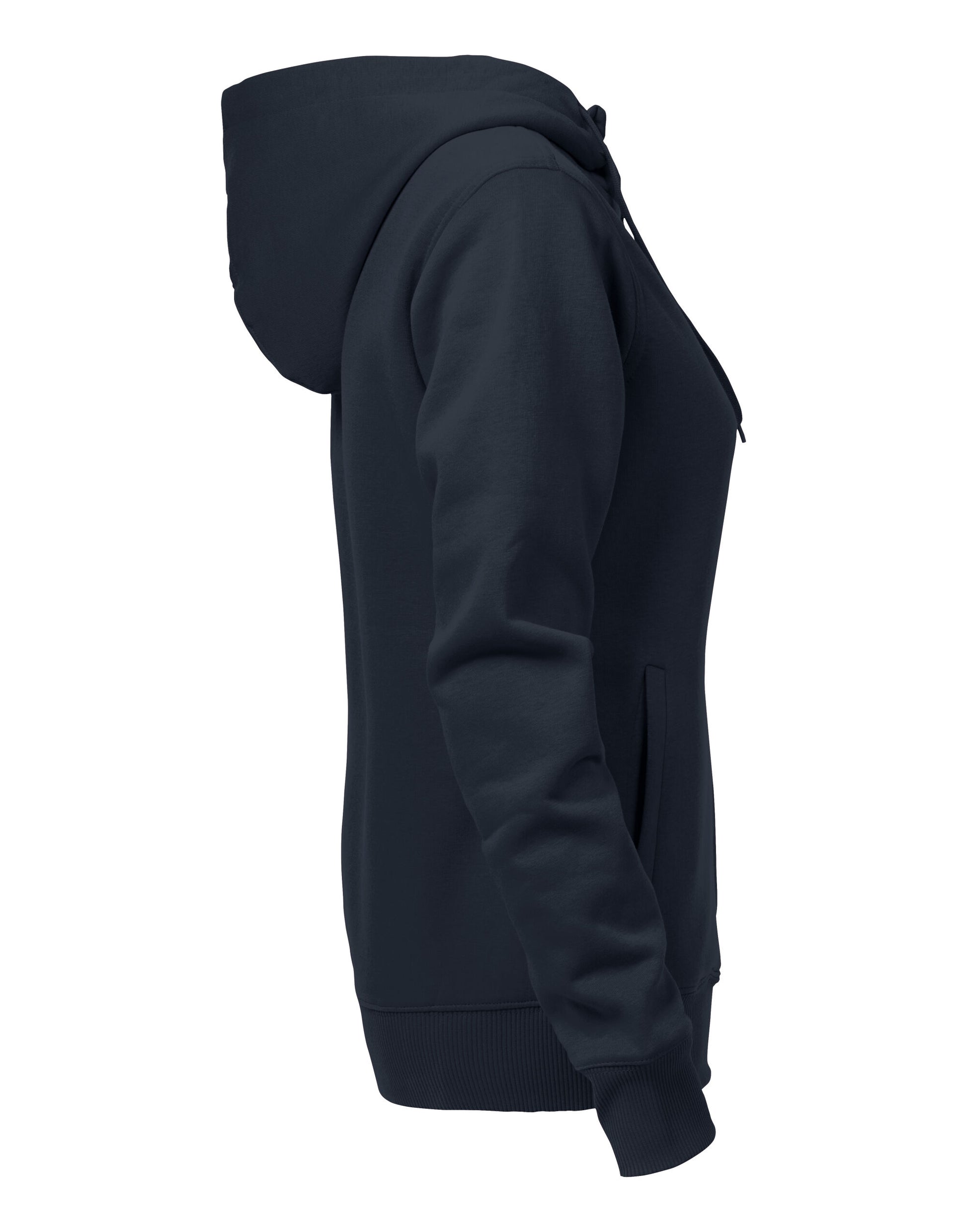 Ladies Overhead Full Zip Hoody