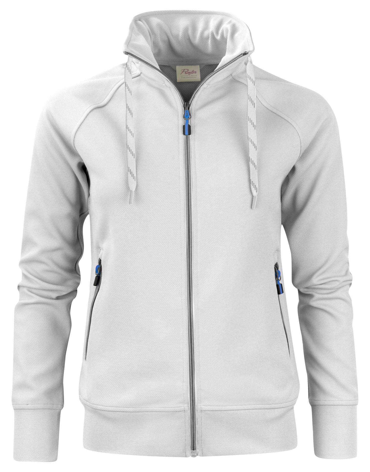 Ladies Jog Full Zip Sweatshirt