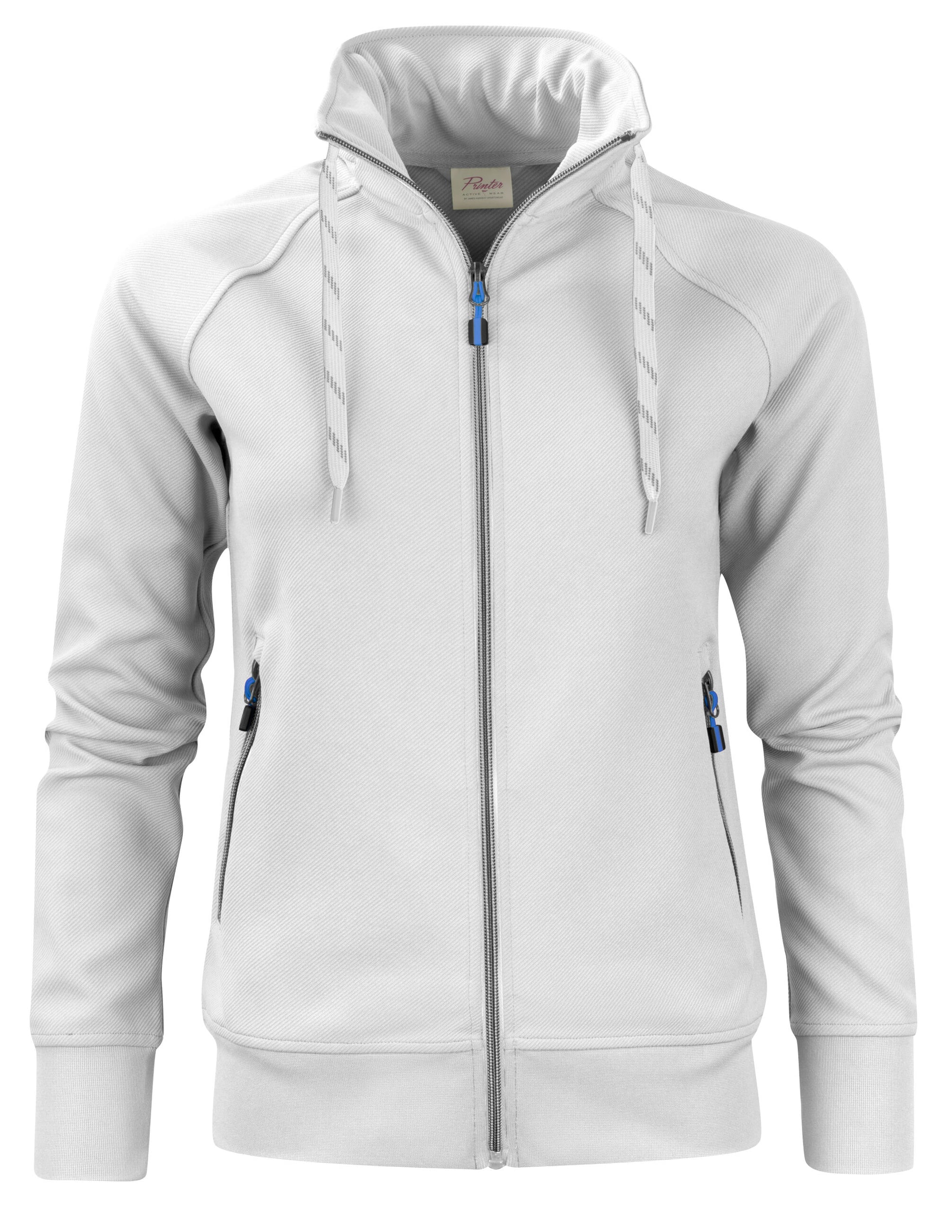 Ladies Jog Full Zip Sweatshirt