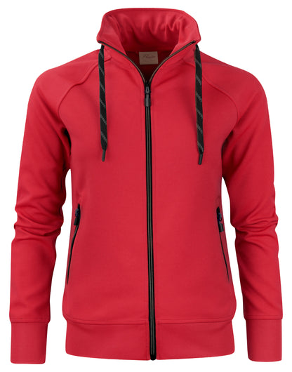 Ladies Jog Full Zip Sweatshirt