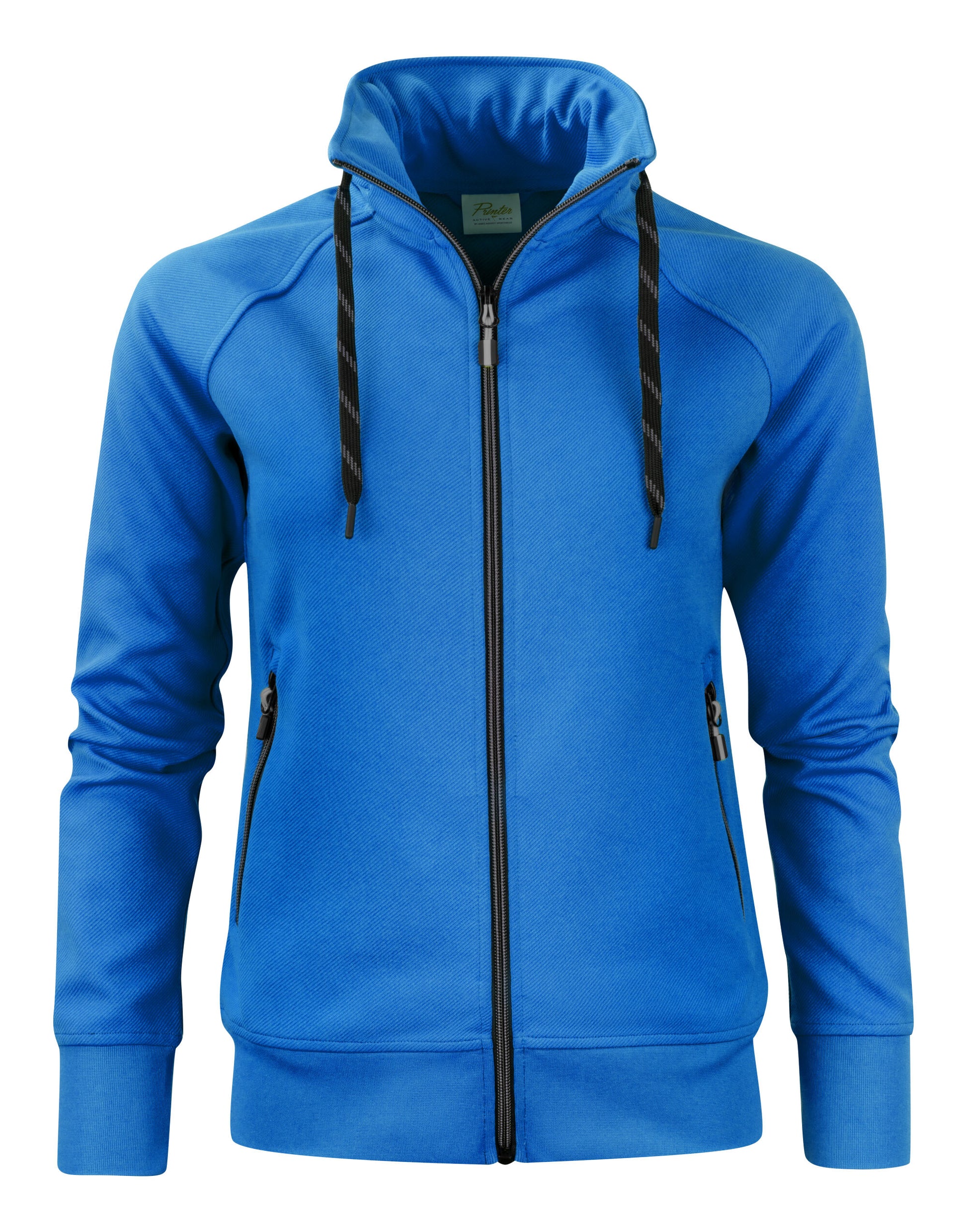 Ladies Jog Full Zip Sweatshirt