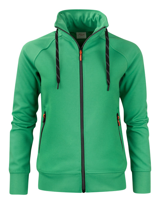 Ladies Jog Full Zip Sweatshirt