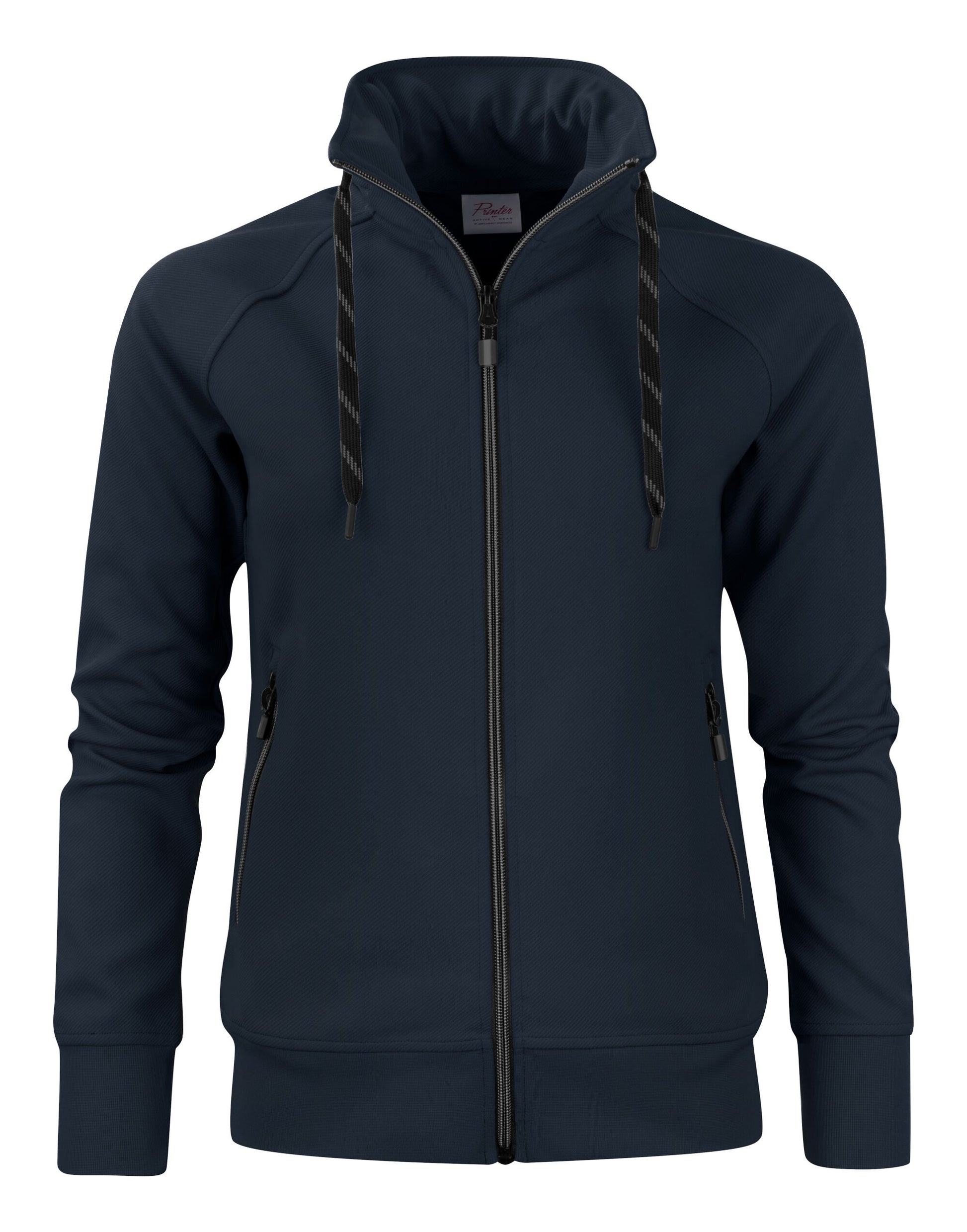 Ladies Jog Full Zip Sweatshirt