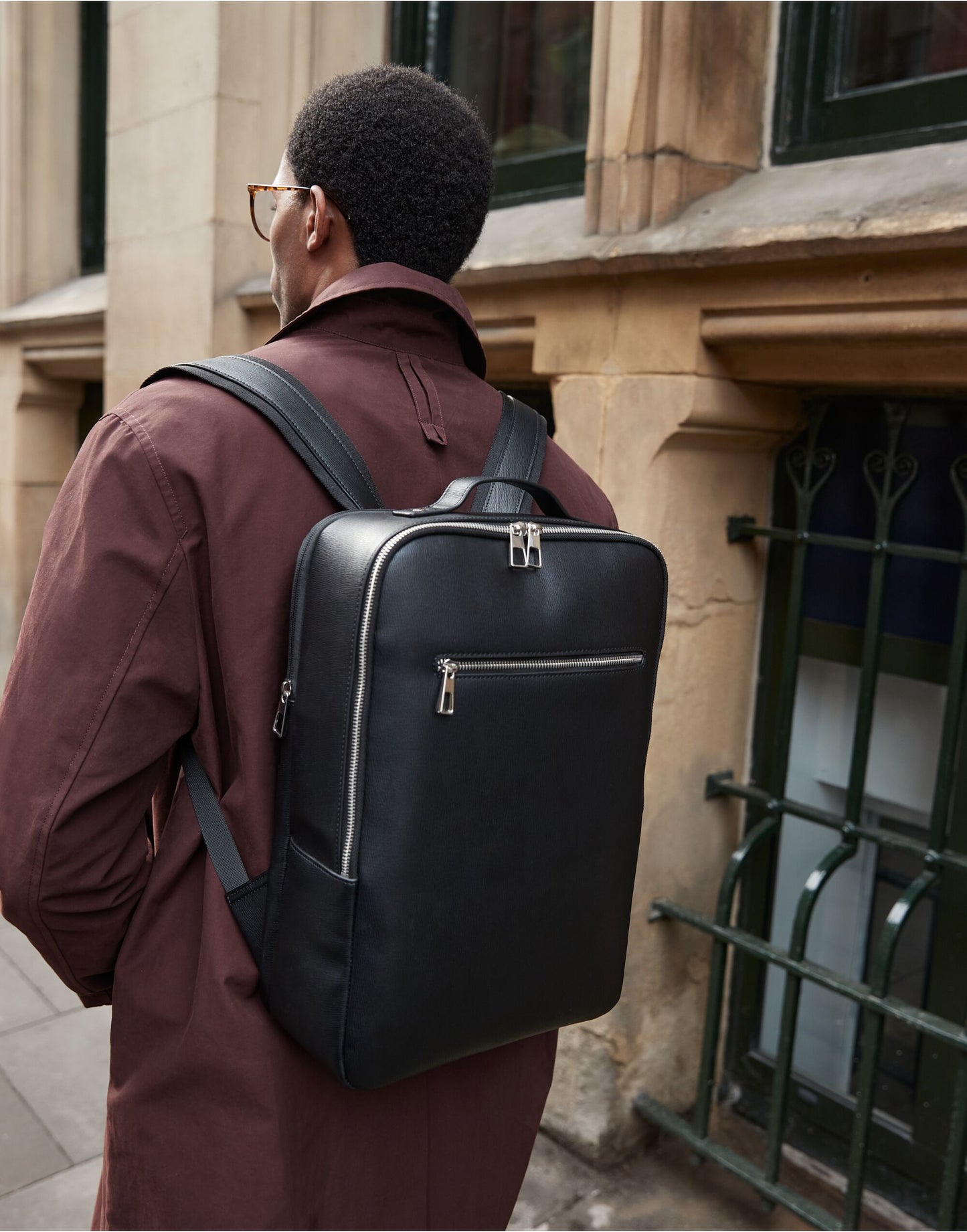Tailored Luxe PU Backpack