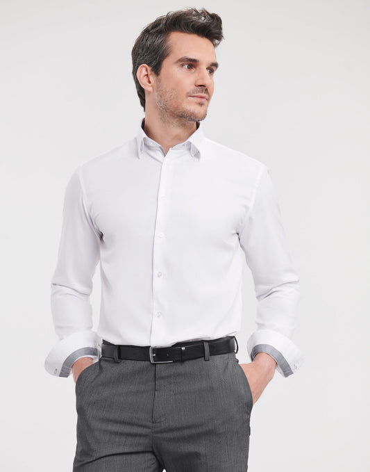 Men's L/S Herringbone Shirt