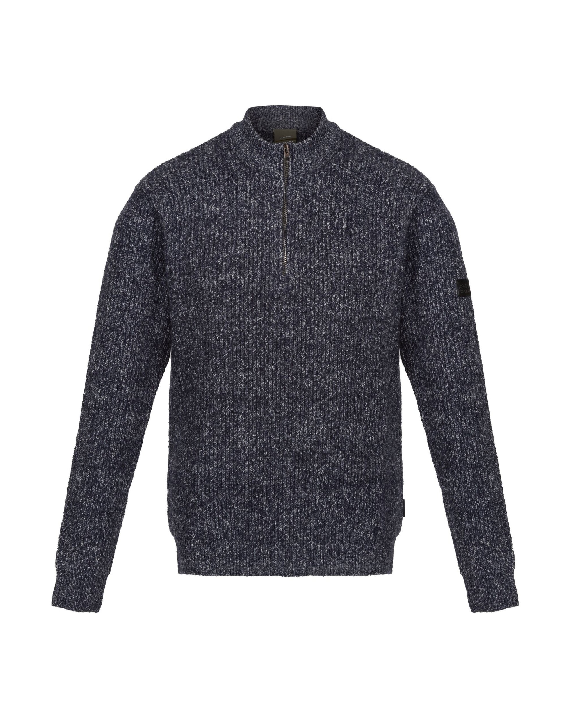 Soloman Zip Neck Knitted Pullove