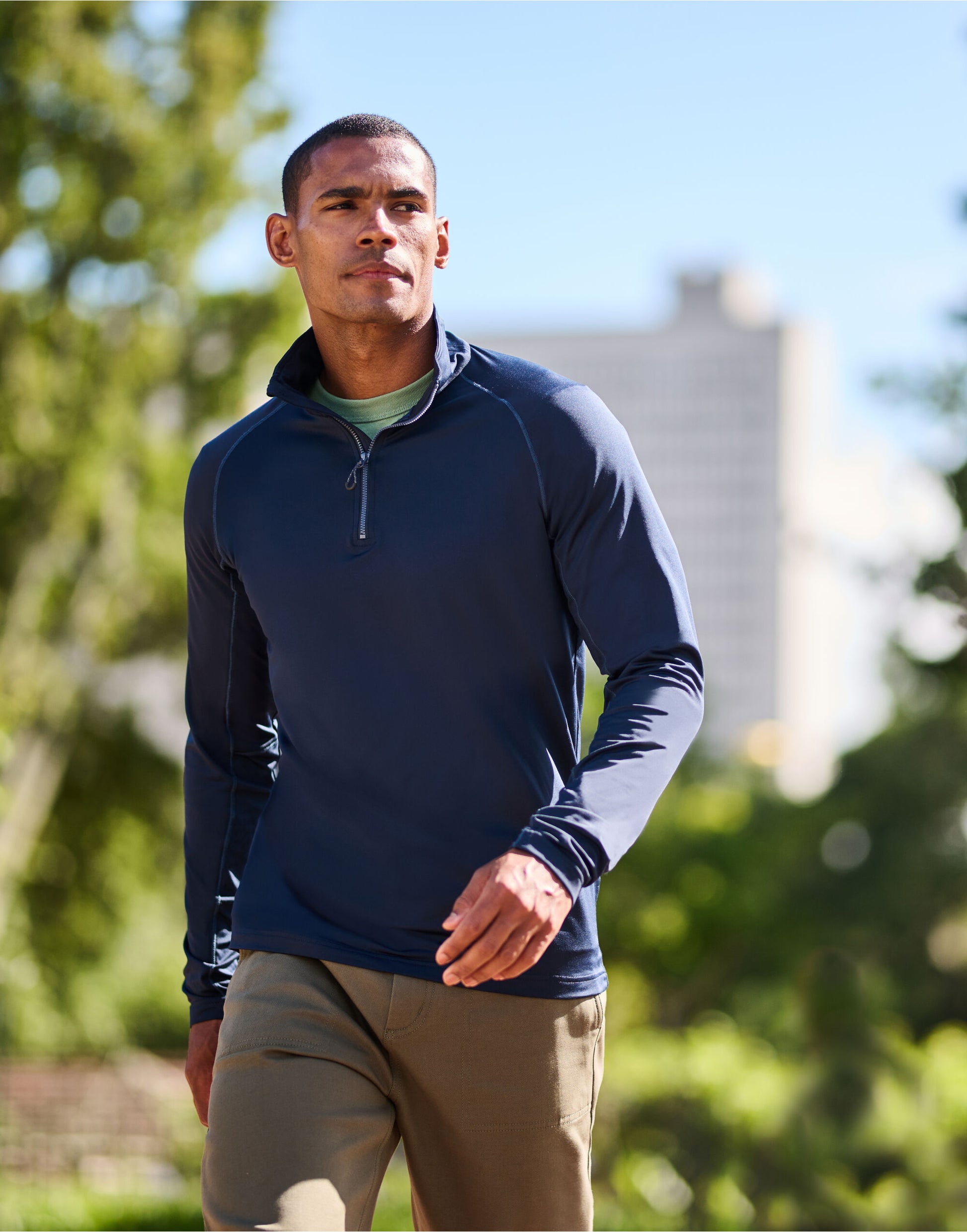 Core Stretch Half Zip Midlayer