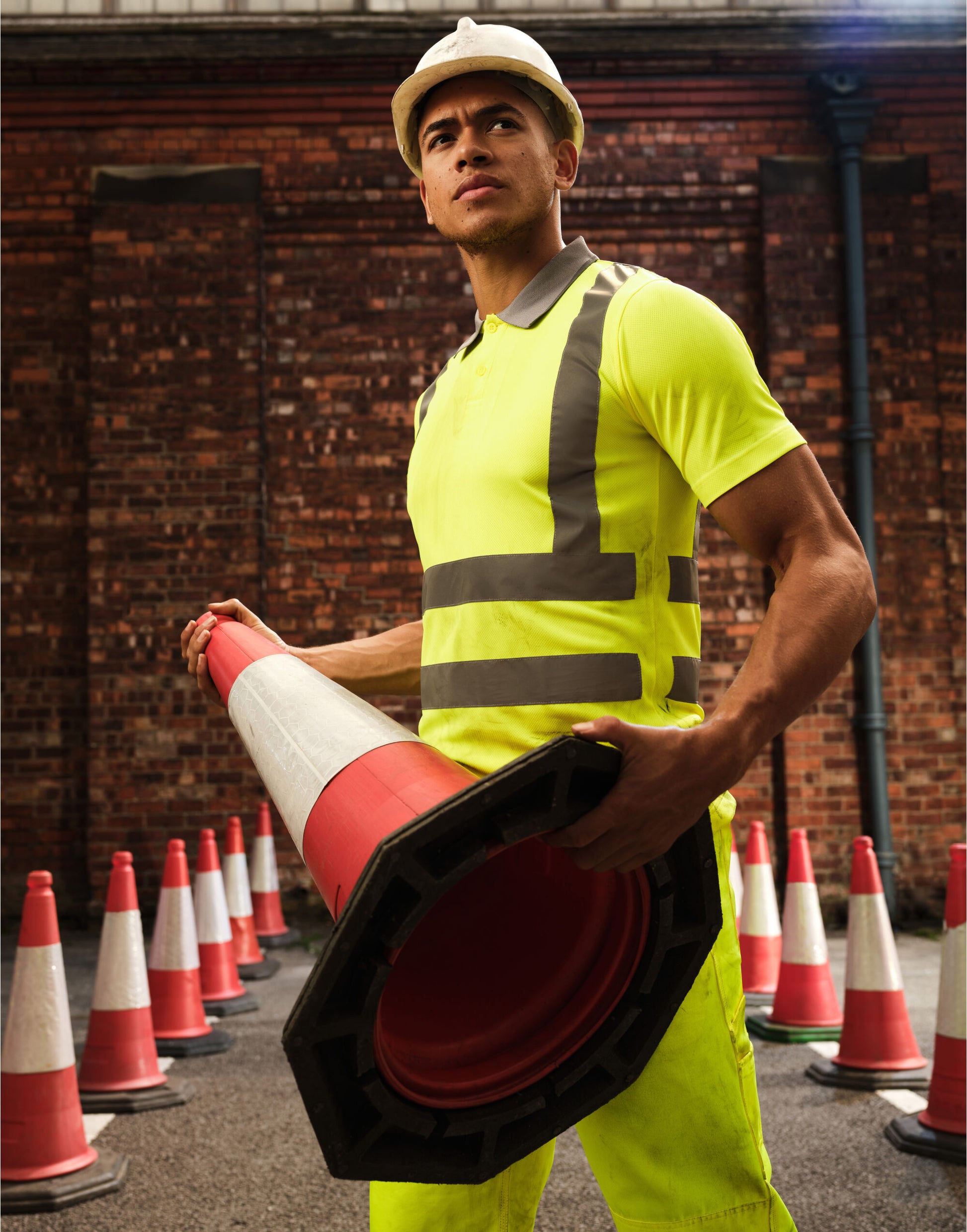 Hi-Vis Pro Contract Polo Shirt   
