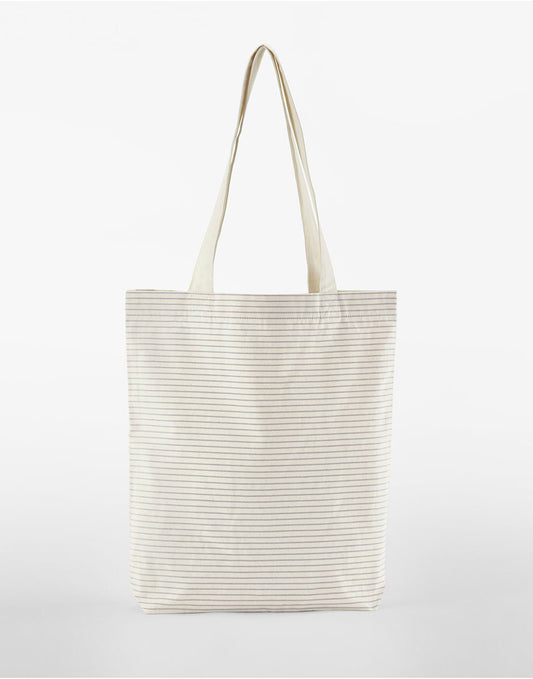 Striped Org Cotton Tote