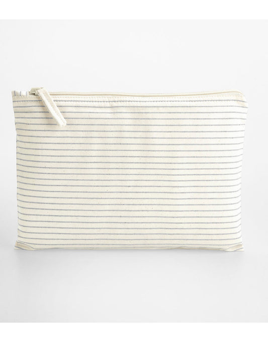 Striped Org Acc Pouch