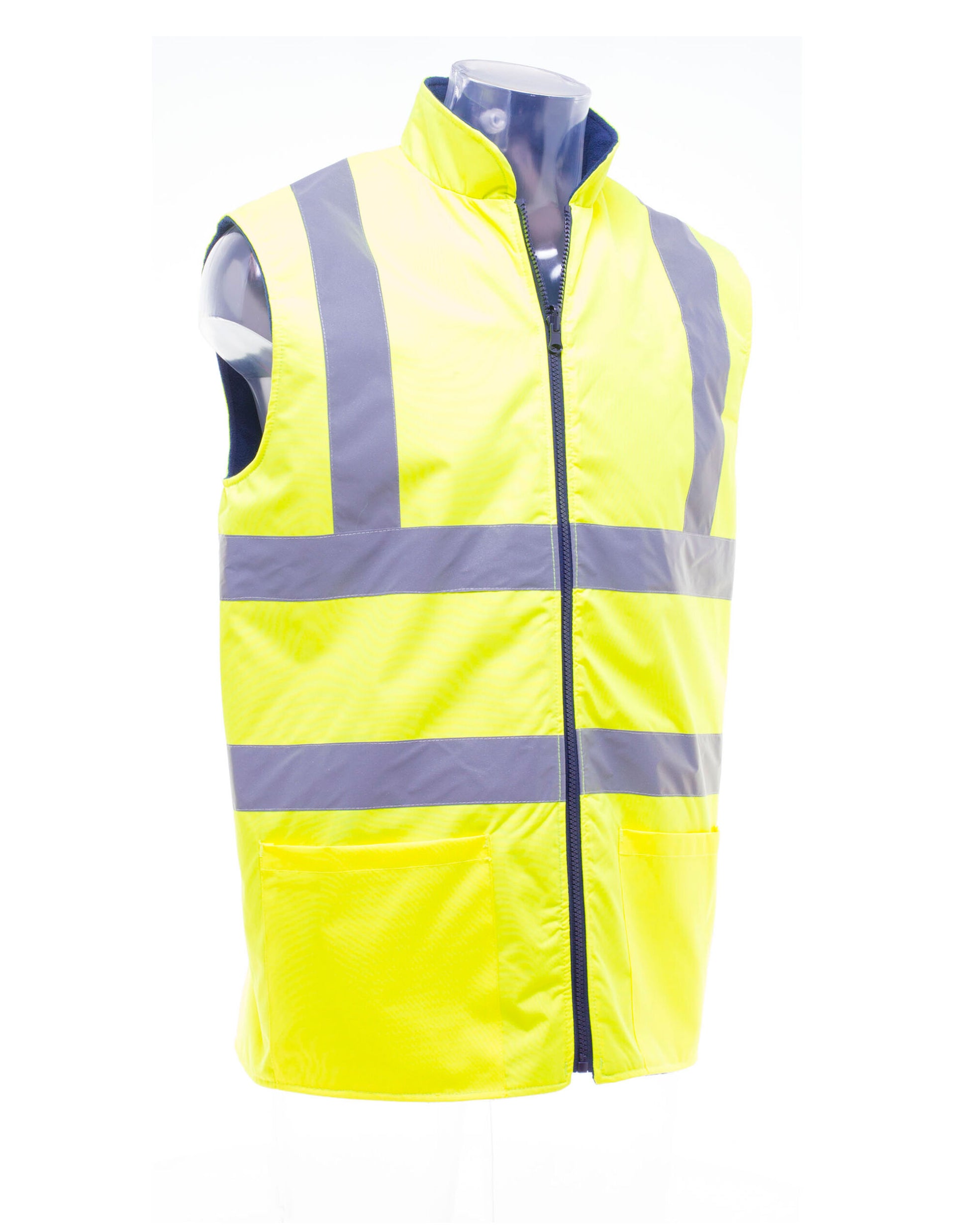 Hi-Vis Reversible Fleece Vest
