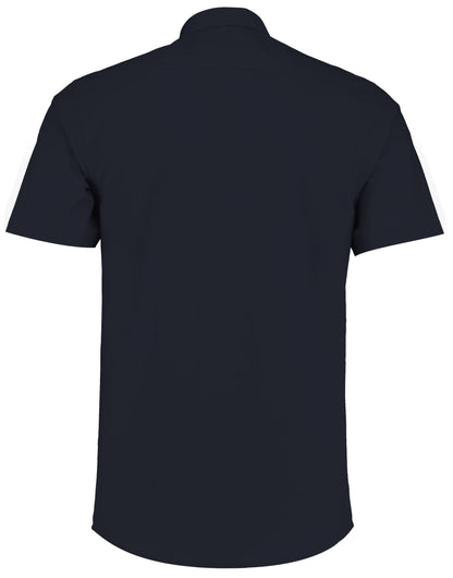 Tailored Fit Short Sleeve Poplin Shirt