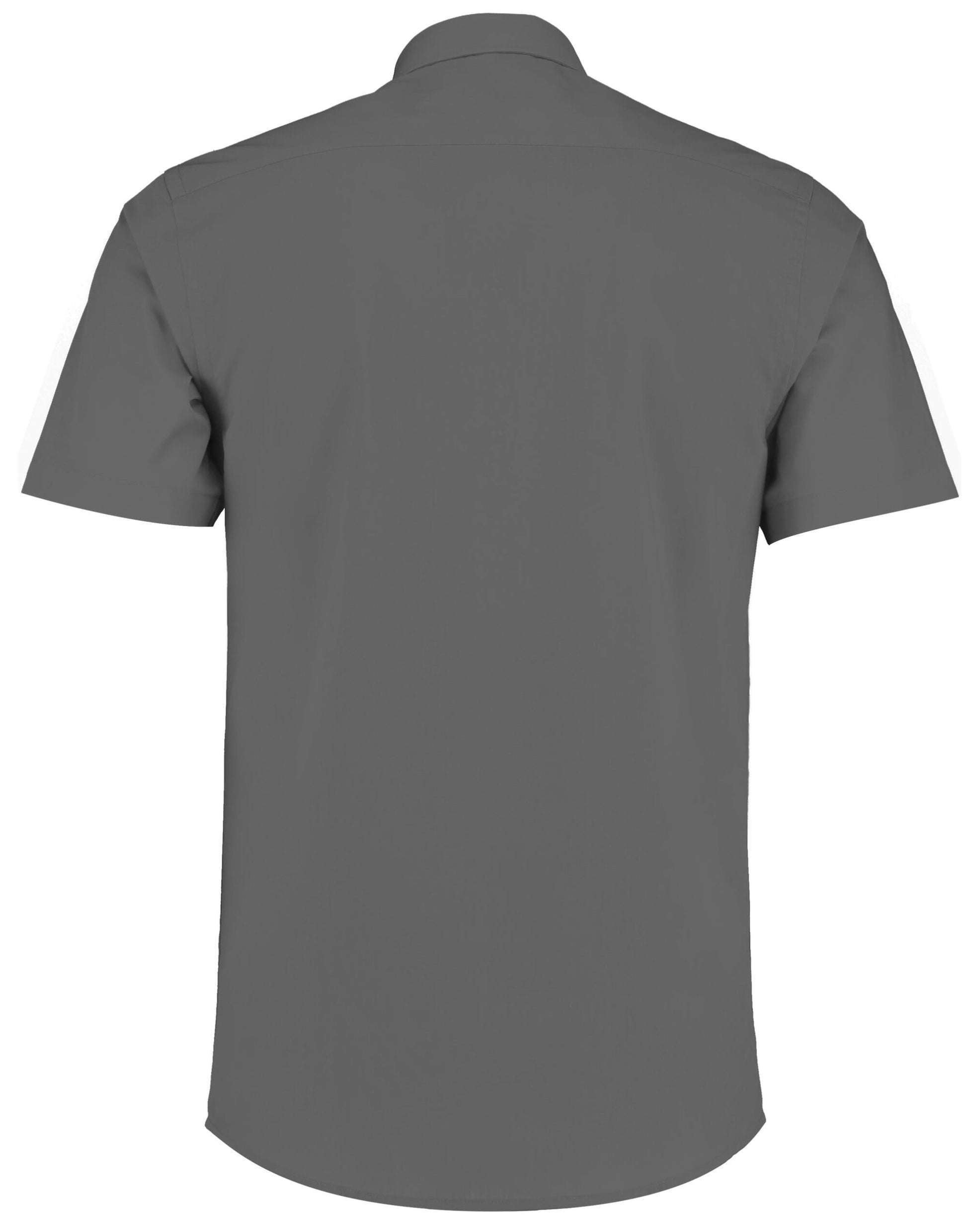 Tailored Fit Short Sleeve Poplin Shirt