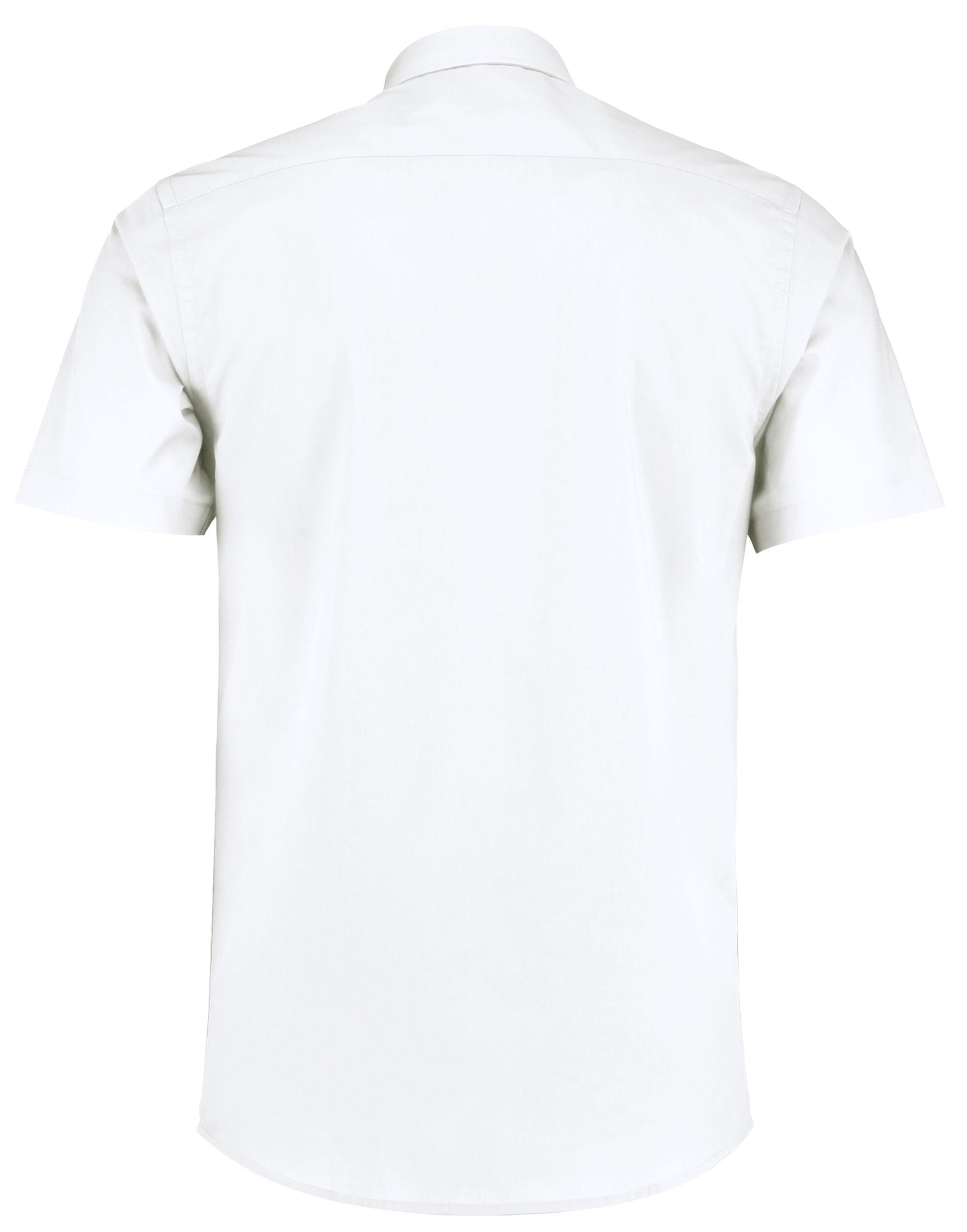 Tailored Fit Short Sleeve Poplin Shirt