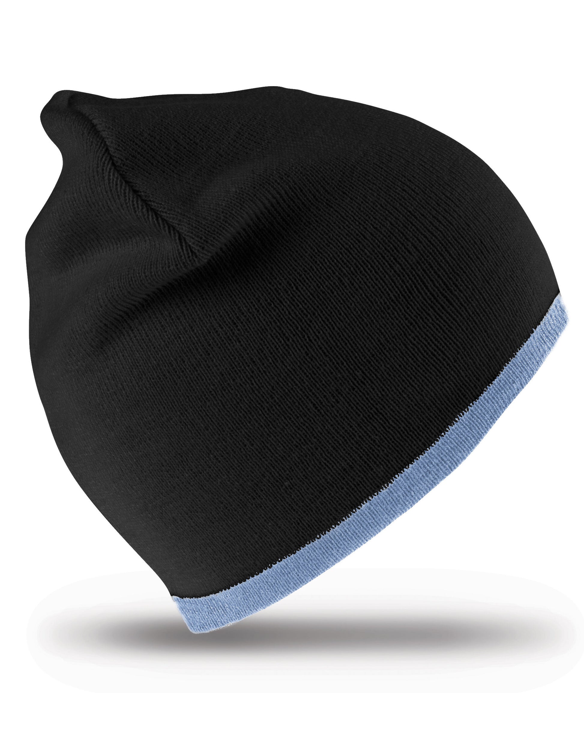 Soft Feel Cuffless Reversible Beanie