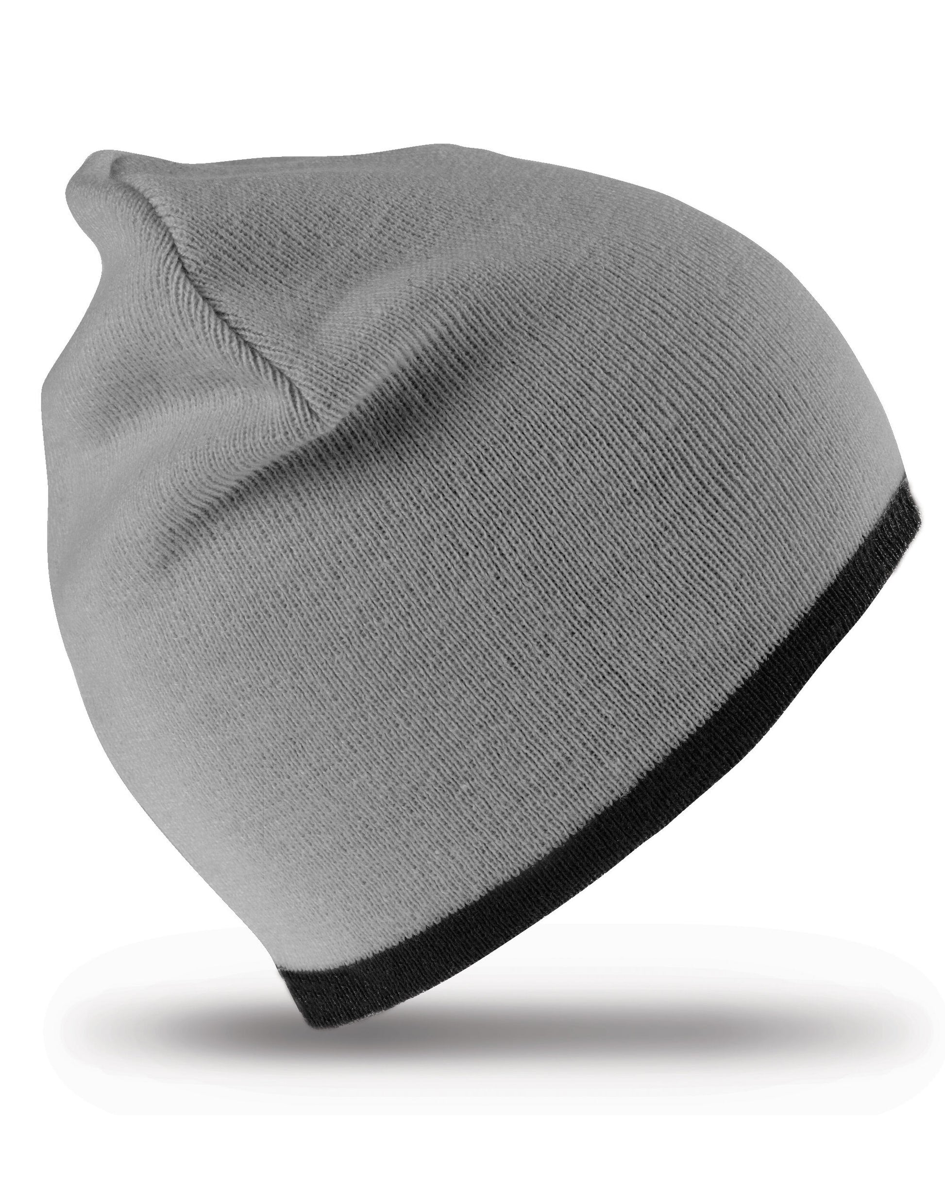 Soft Feel Cuffless Reversible Beanie