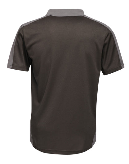 Contrast Quick Wicking Polo Shirt