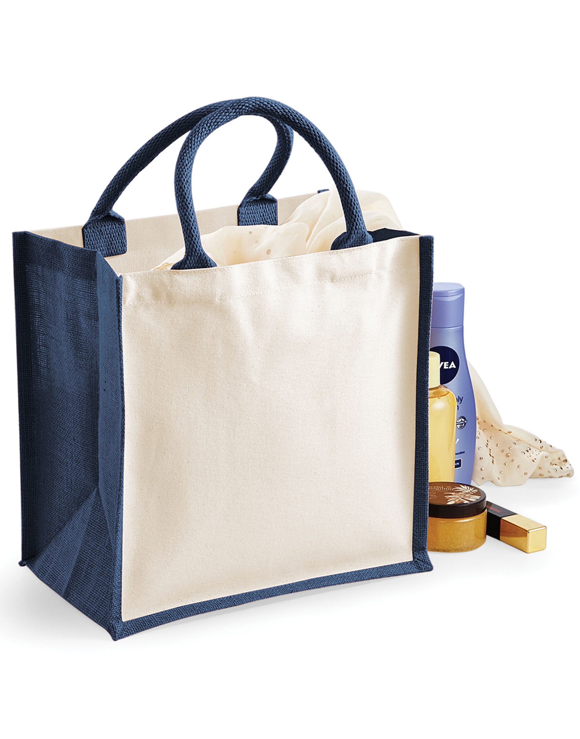 Printers' Midi Jute bag